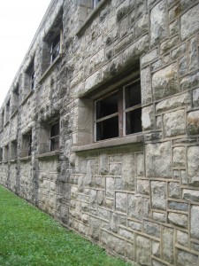Death row, part of the newer section of the prison. 